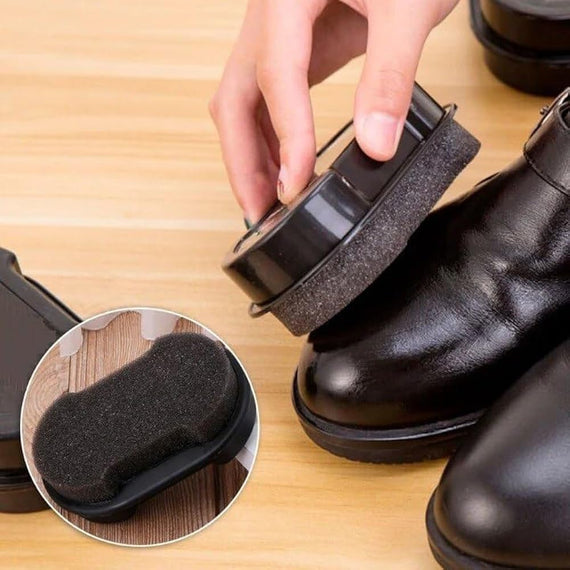 Premium Double-Side Shoe Polisher – Instant Shine Brush